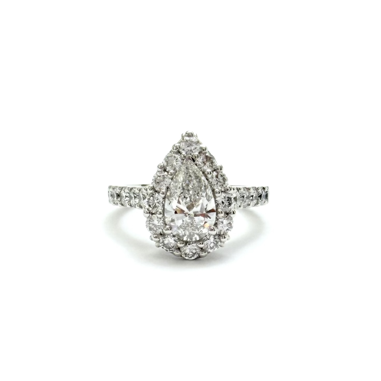 Pt950 (Platinum) Lab-Grown Diamond Ring